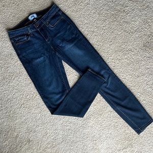 Classic Dark Denim Skinny Paige Jeans